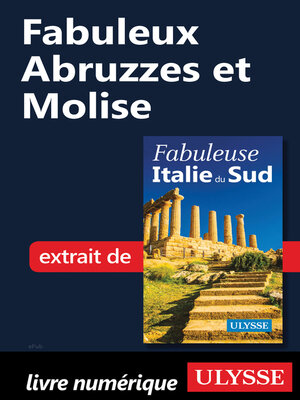 cover image of Fabuleux Abruzzes et Molise